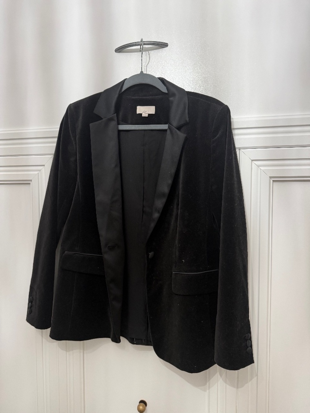 Black Velvet Blazer